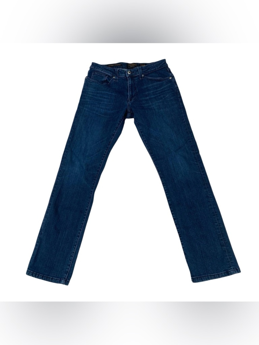 Outpost Makers Mens 31x32‎ Blue Original Straight Jeans Dark Wash Denim